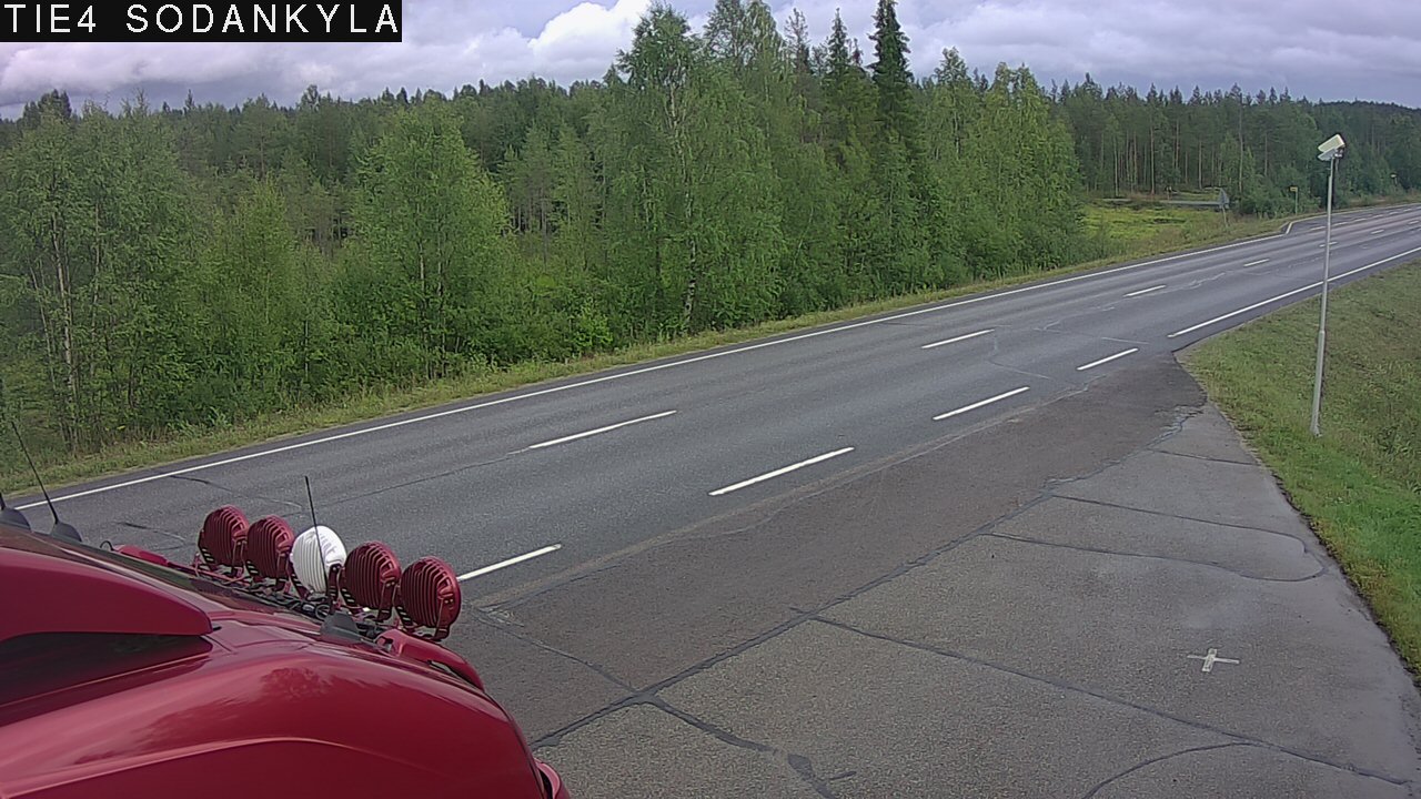 Weather Camera Image Road 5 4 Sodankylä, Petäjämaa, Sodankylä, Lappi