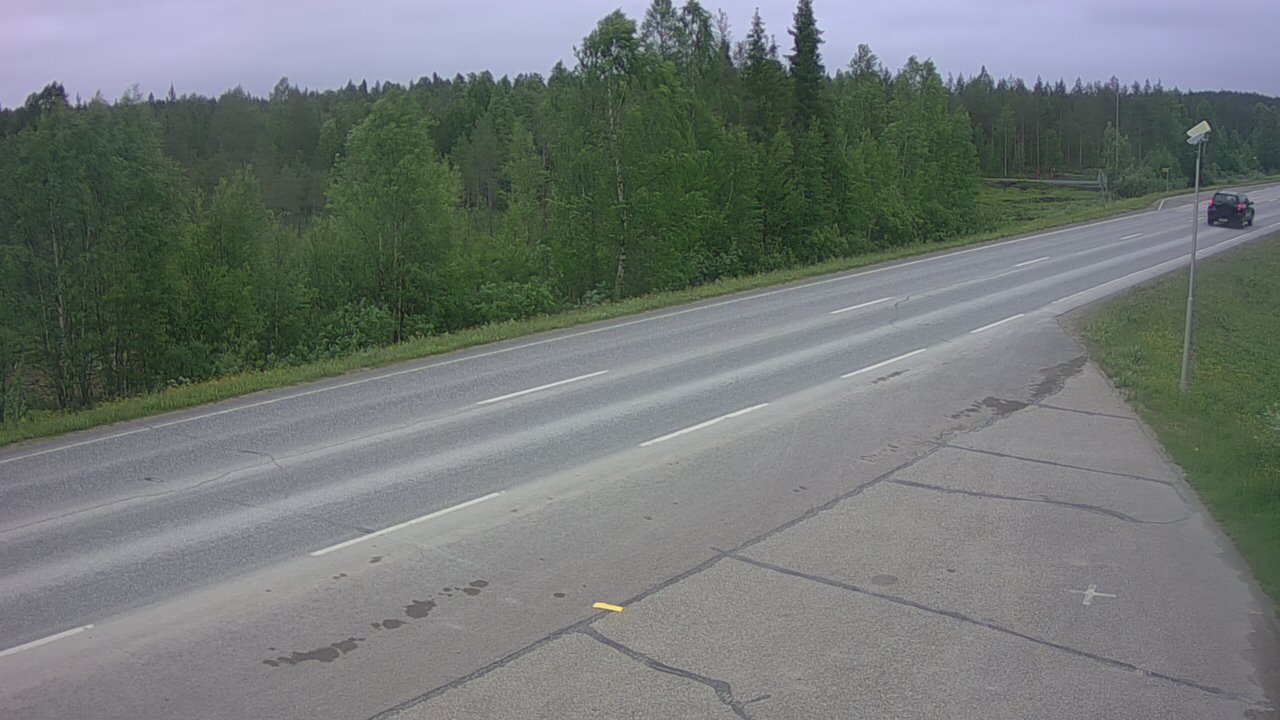 Weather Camera Image Road 5 4 Sodankylä, Petäjämaa, Sodankylä, Lappi