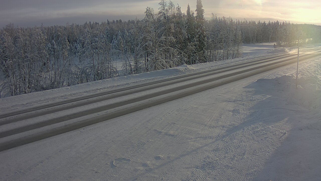 Weather Camera Image Road 5 4 Sodankylä, Petäjämaa, Sodankylä, Lappi