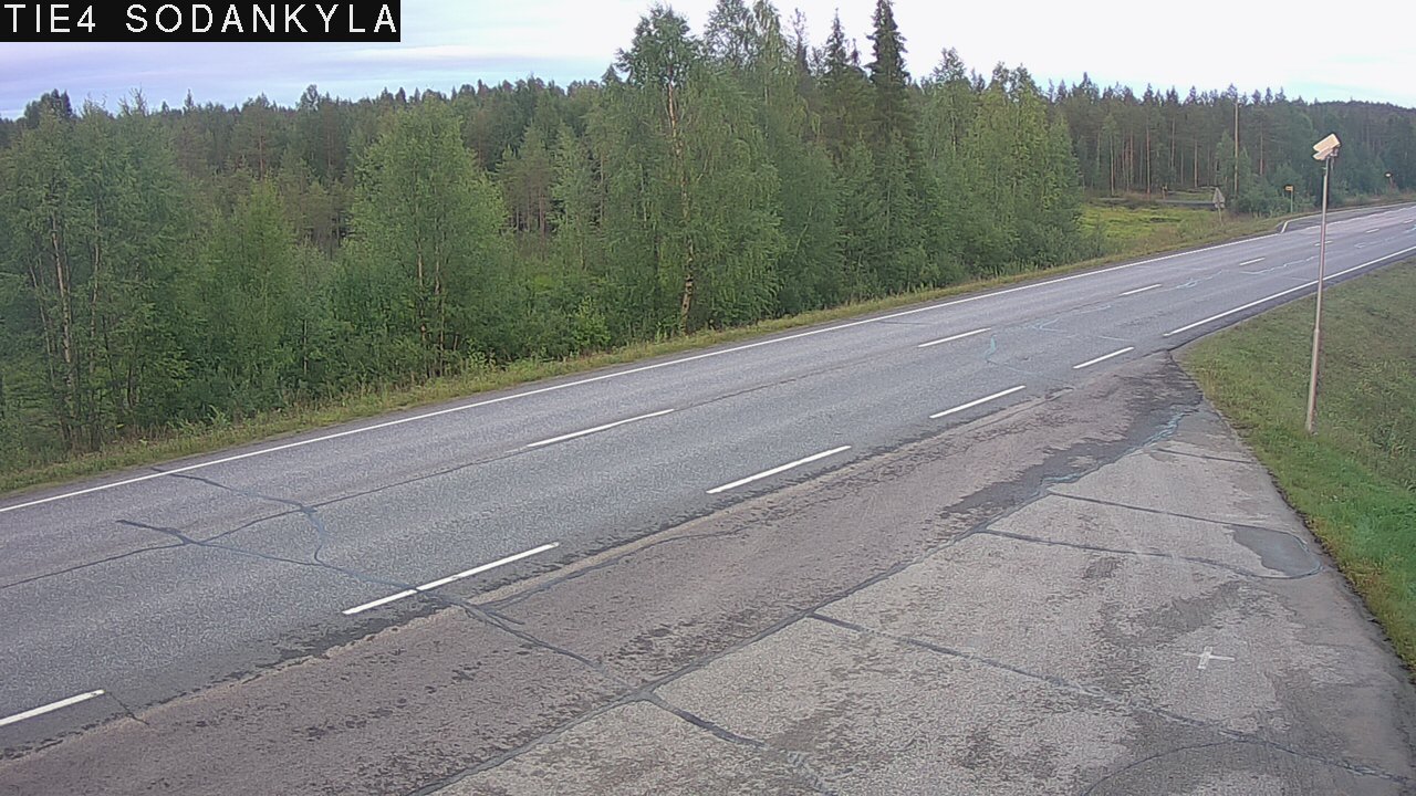 Weather Camera Image Road 5 4 Sodankylä, Petäjämaa, Sodankylä, Lappi