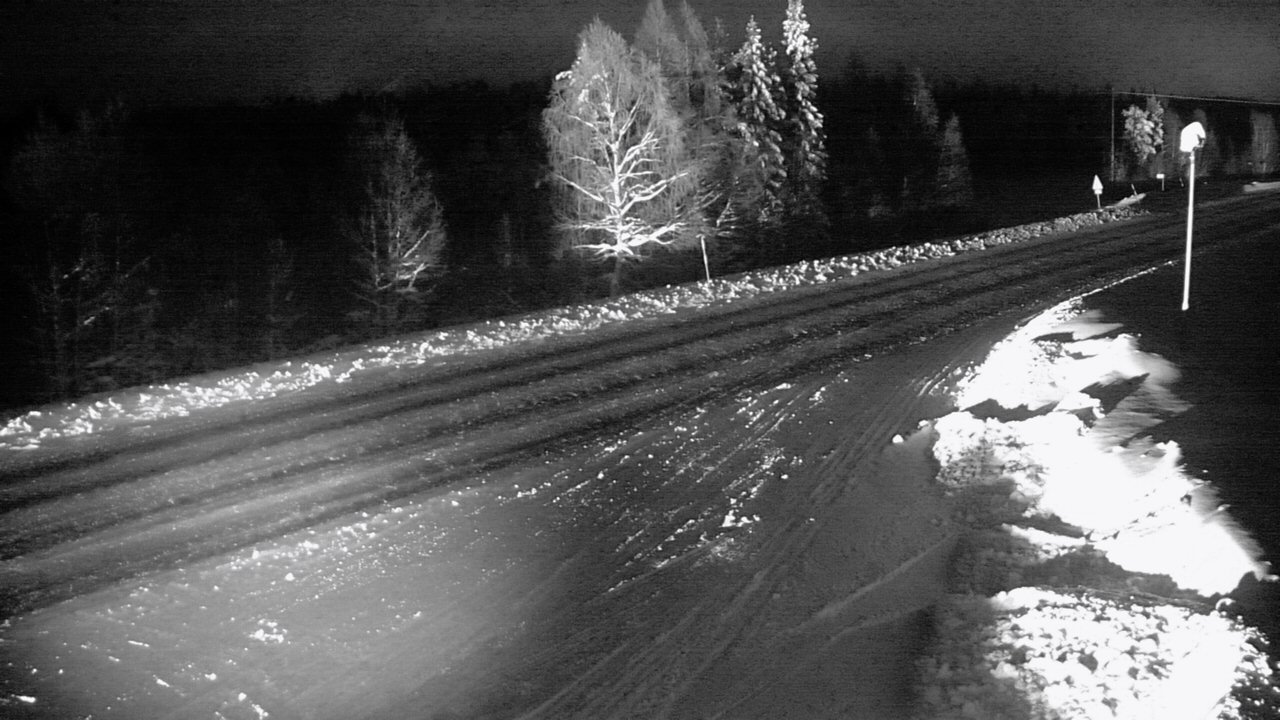 Weather Camera Image Road 5 4 Sodankylä, Petäjämaa, Sodankylä, Lappi