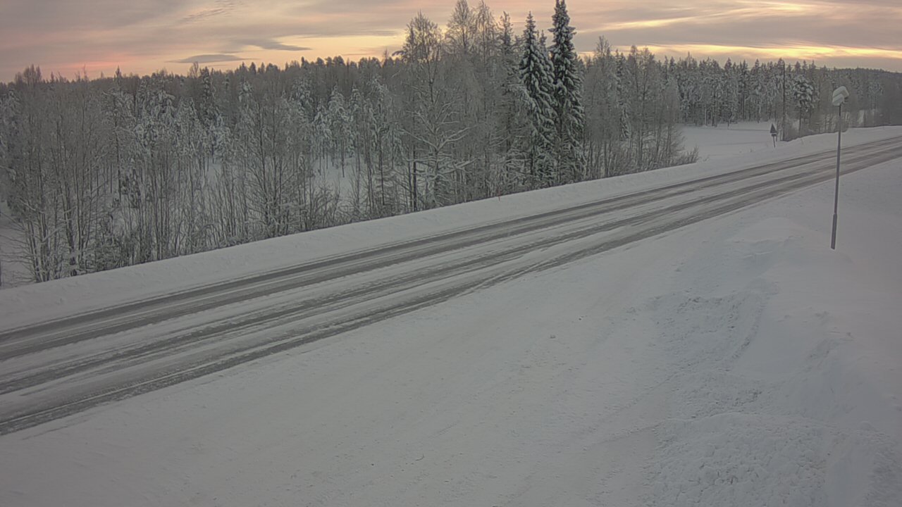 Weather Camera Image Road 5 4 Sodankylä, Petäjämaa, Sodankylä, Lappi