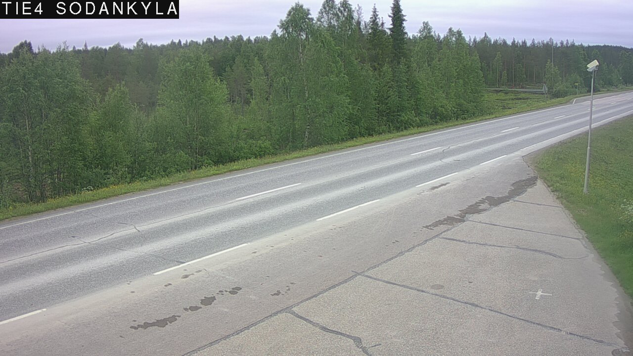 Kelikamerat Kuva Tie 4 Sodankylä, Petäjämaa, Sodankylä, Lappi