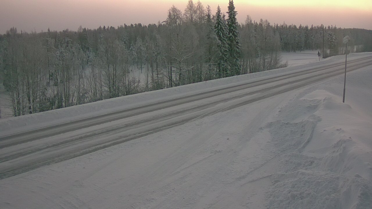 Weather Camera Image Road 5 4 Sodankylä, Petäjämaa, Sodankylä, Lappi