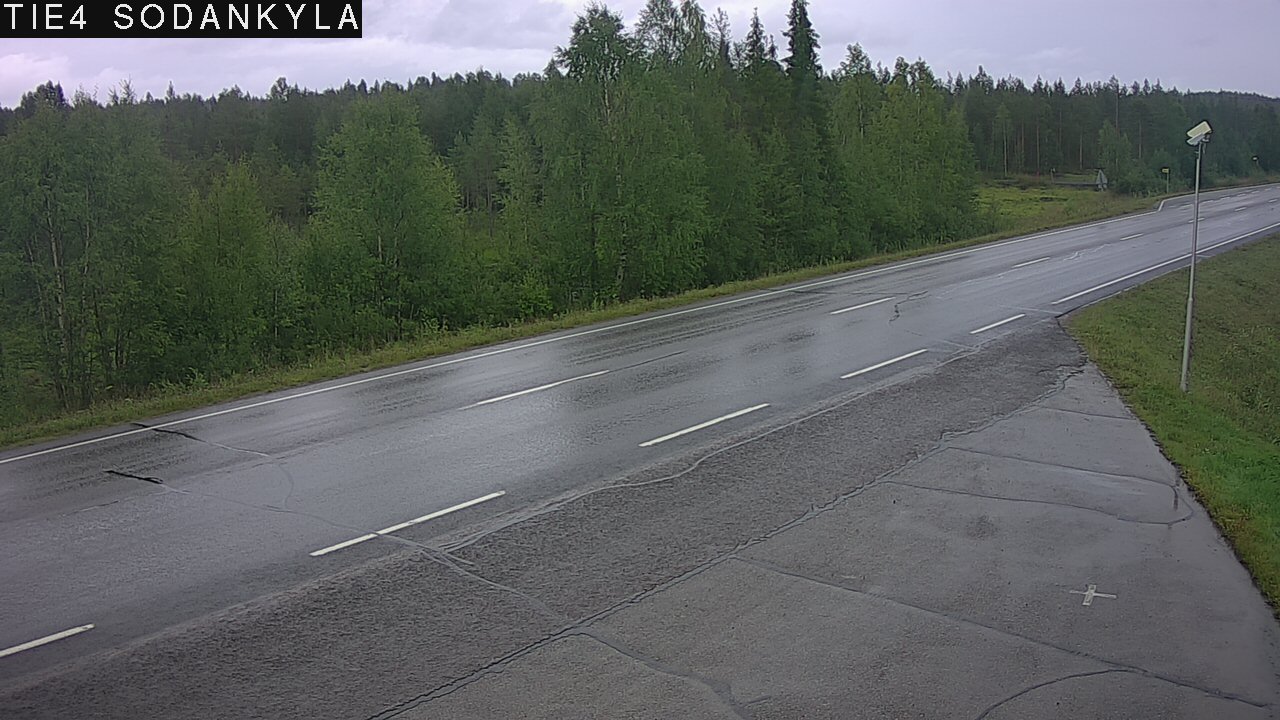 Weather Camera Image Road 5 4 Sodankylä, Petäjämaa, Sodankylä, Lappi