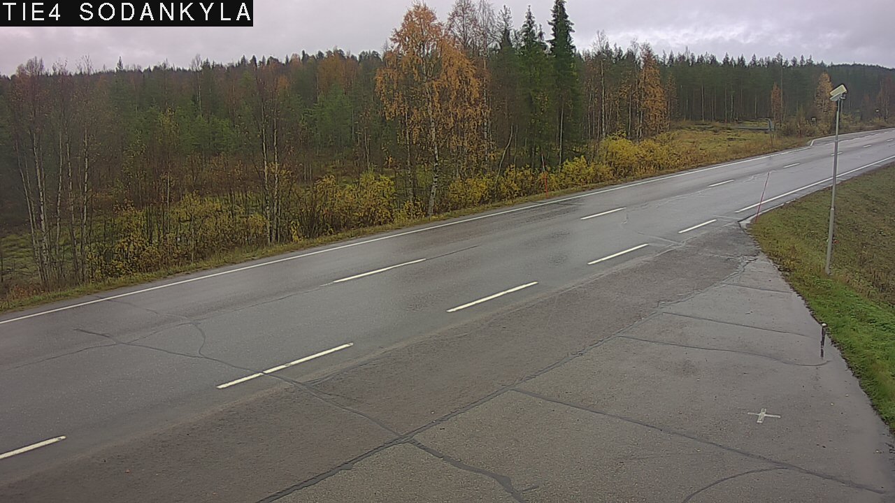 Weather Camera Image Road 5 4 Sodankylä, Petäjämaa, Sodankylä, Lappi