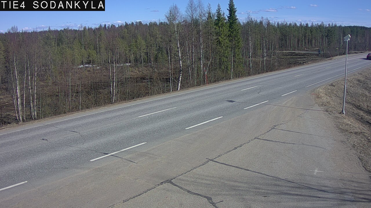 Kelikamerat Kuva Tie 4 Sodankylä, Petäjämaa, Sodankylä, Lappi