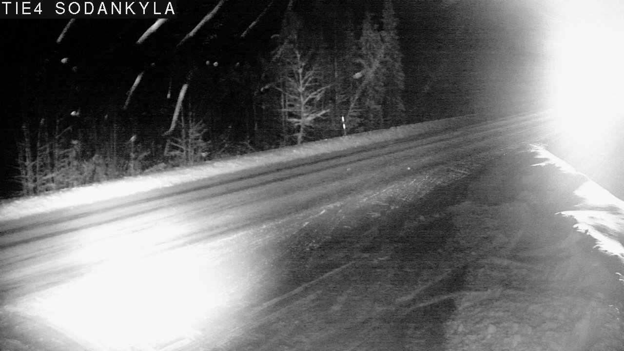 Weather Camera Image Road 5 4 Sodankylä, Petäjämaa, Sodankylä, Lappi