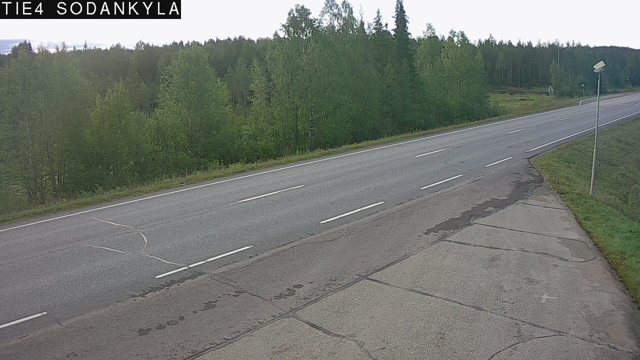Weather Camera Image Road 5 4 Sodankylä, Petäjämaa, Sodankylä, Lappi