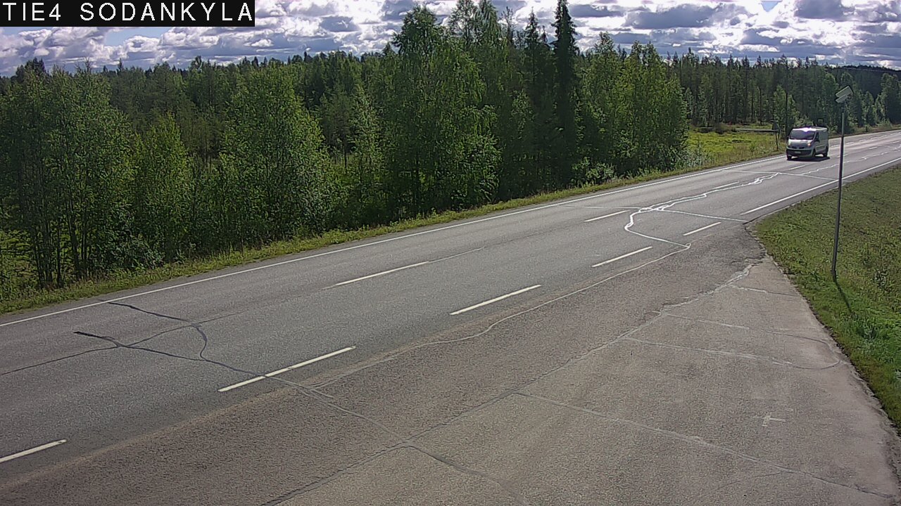 Weather Camera Image Road 5 4 Sodankylä, Petäjämaa, Sodankylä, Lappi