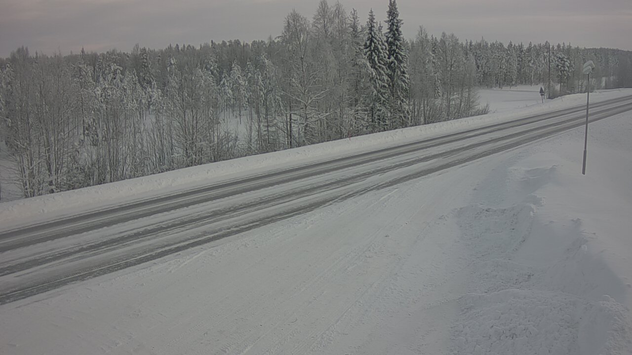 Weather Camera Image Road 5 4 Sodankylä, Petäjämaa, Sodankylä, Lappi