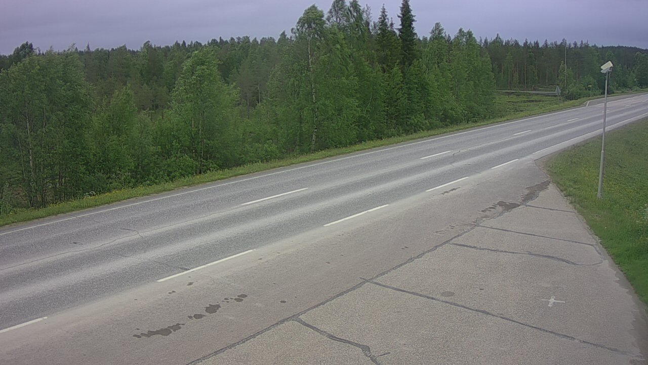 Weather Camera Image Road 5 4 Sodankylä, Petäjämaa, Sodankylä, Lappi