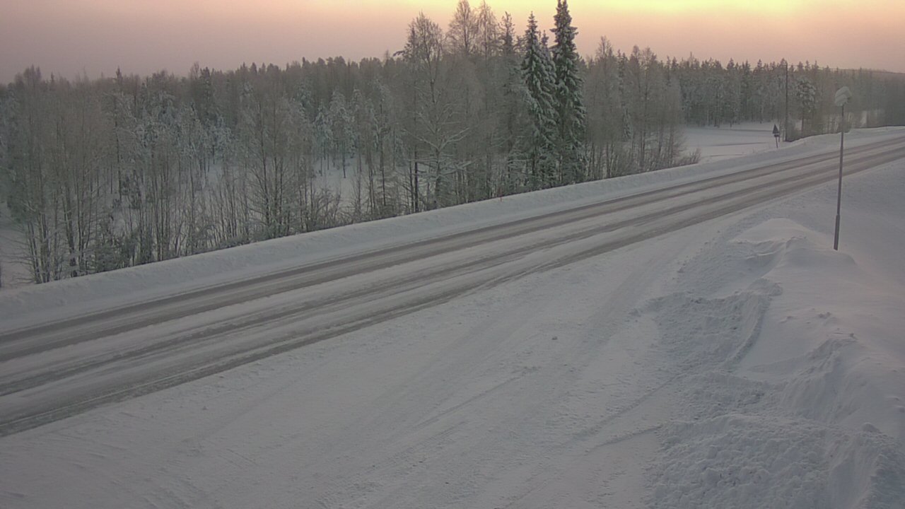 Weather Camera Image Road 5 4 Sodankylä, Petäjämaa, Sodankylä, Lappi