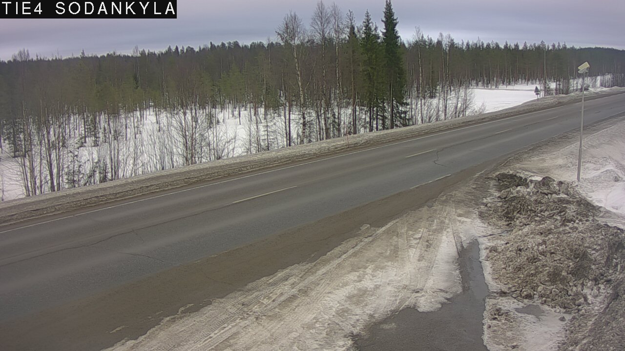 Kelikamerat Kuva Tie 4 Sodankylä, Petäjämaa, Sodankylä, Lappi