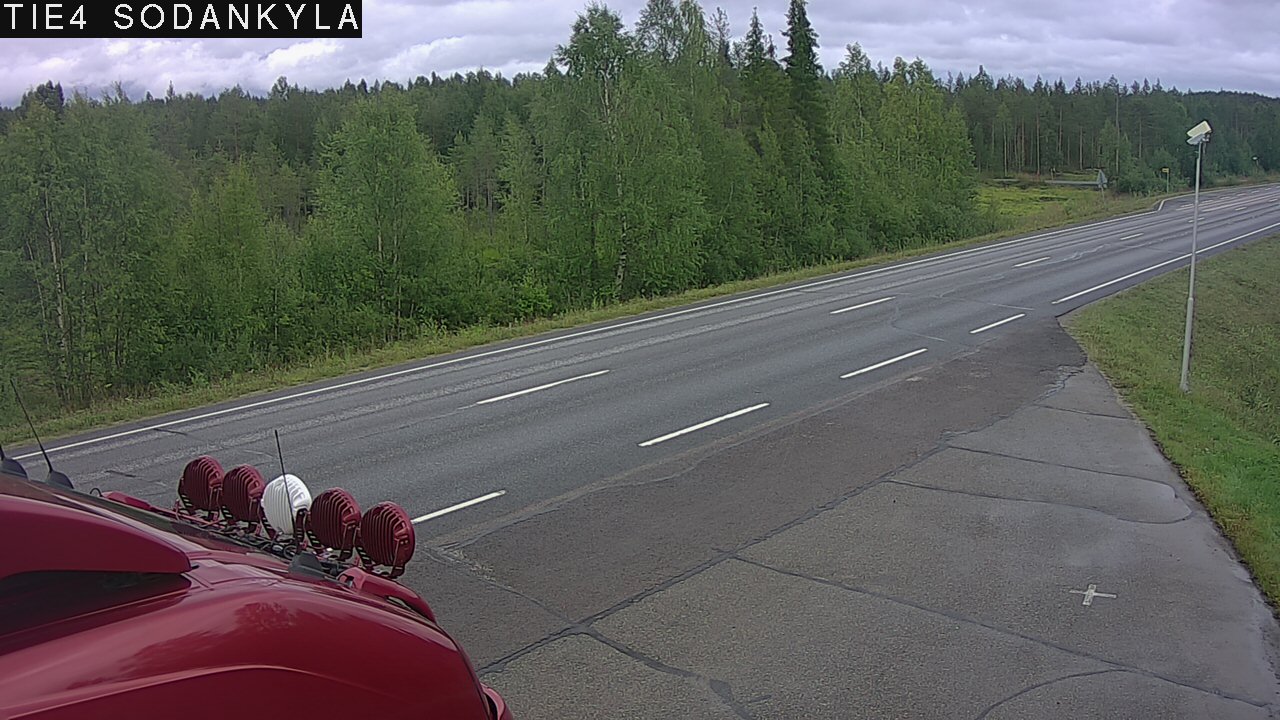 Weather Camera Image Road 5 4 Sodankylä, Petäjämaa, Sodankylä, Lappi