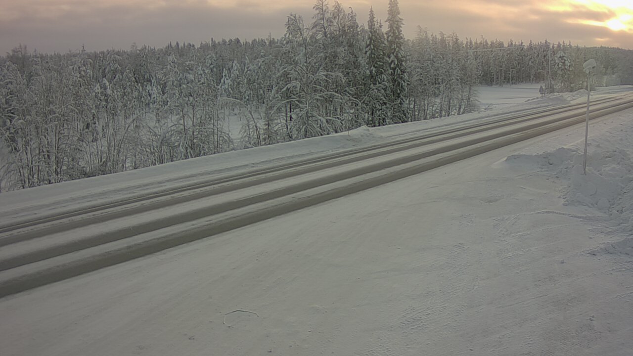 Weather Camera Image Road 5 4 Sodankylä, Petäjämaa, Sodankylä, Lappi