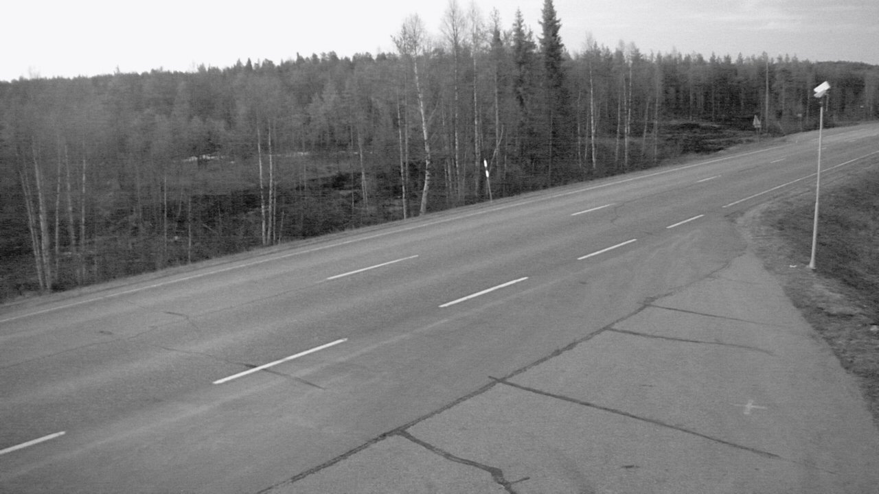 Weather Camera Image Road 5 4 Sodankylä, Petäjämaa, Sodankylä, Lappi