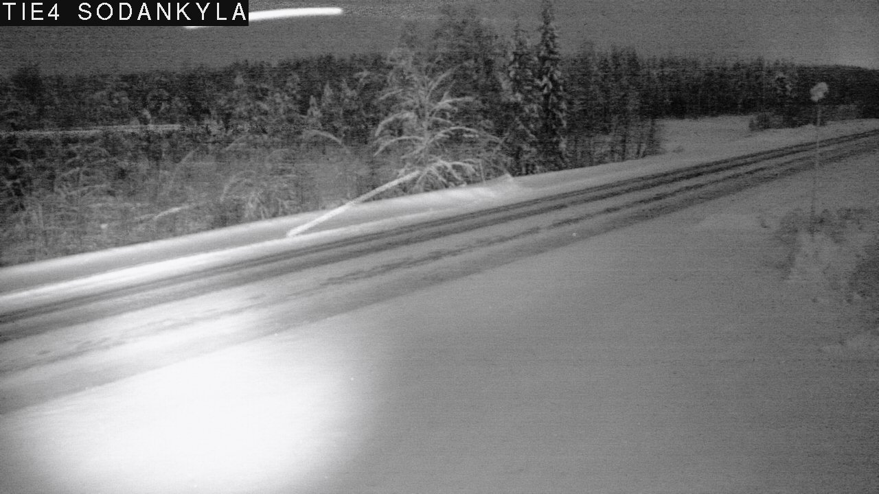 Weather Camera Image Road 5 4 Sodankylä, Petäjämaa, Sodankylä, Lappi