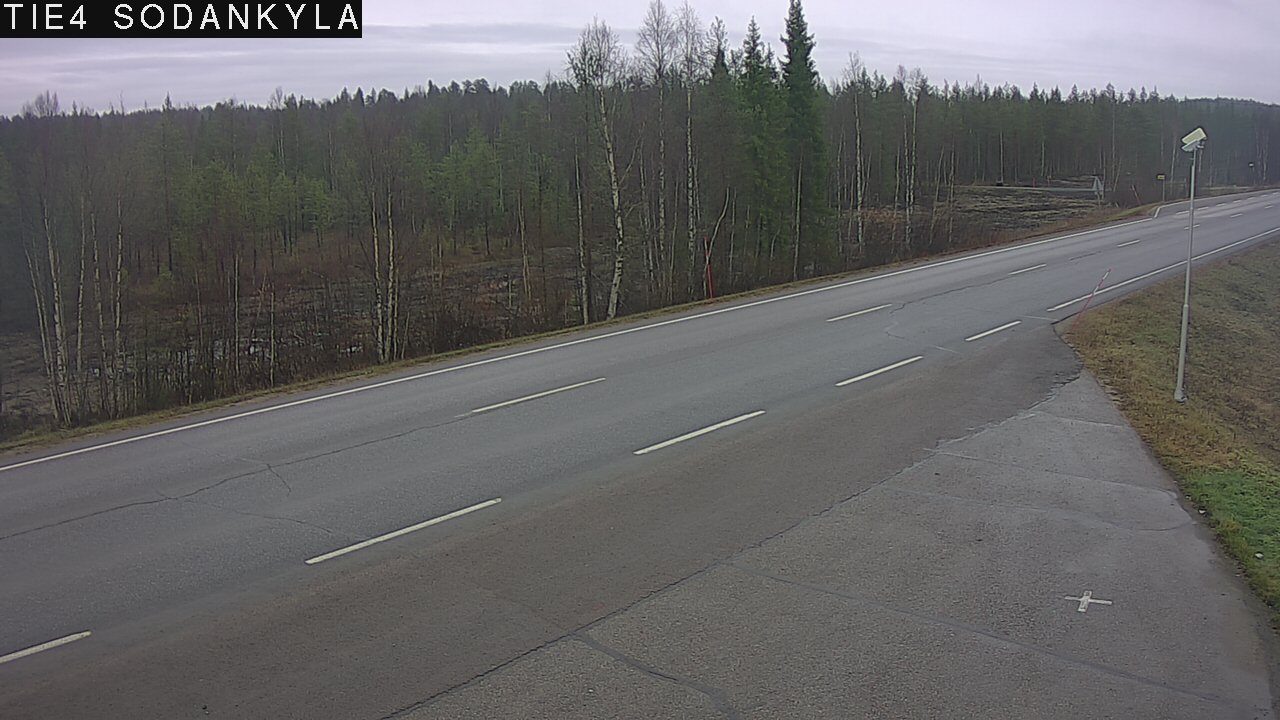 Kelikamerat Kuva Tie 4 Sodankylä, Petäjämaa, Sodankylä, Lappi