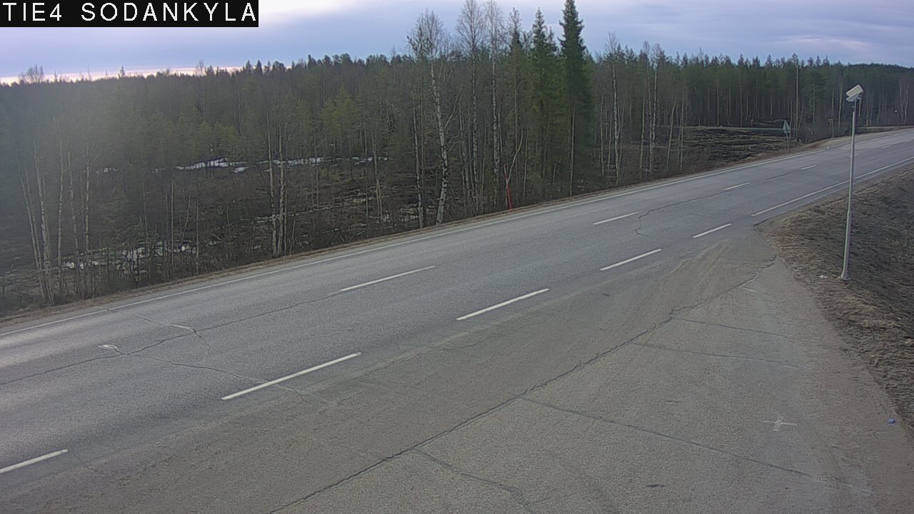 Kelikamerat Kuva Tie 4 Sodankylä, Petäjämaa, Sodankylä, Lappi