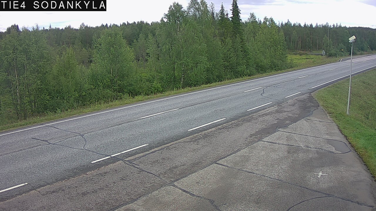 Weather Camera Image Road 5 4 Sodankylä, Petäjämaa, Sodankylä, Lappi