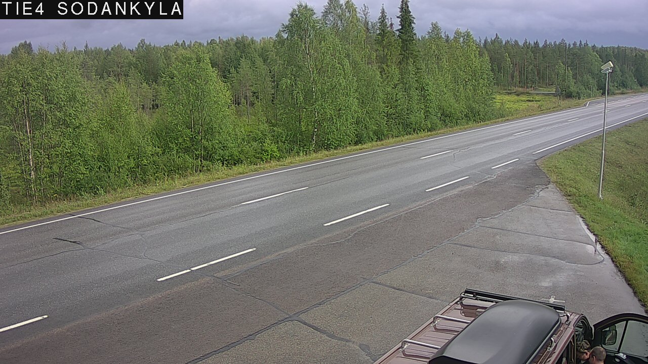 Weather Camera Image Road 5 4 Sodankylä, Petäjämaa, Sodankylä, Lappi