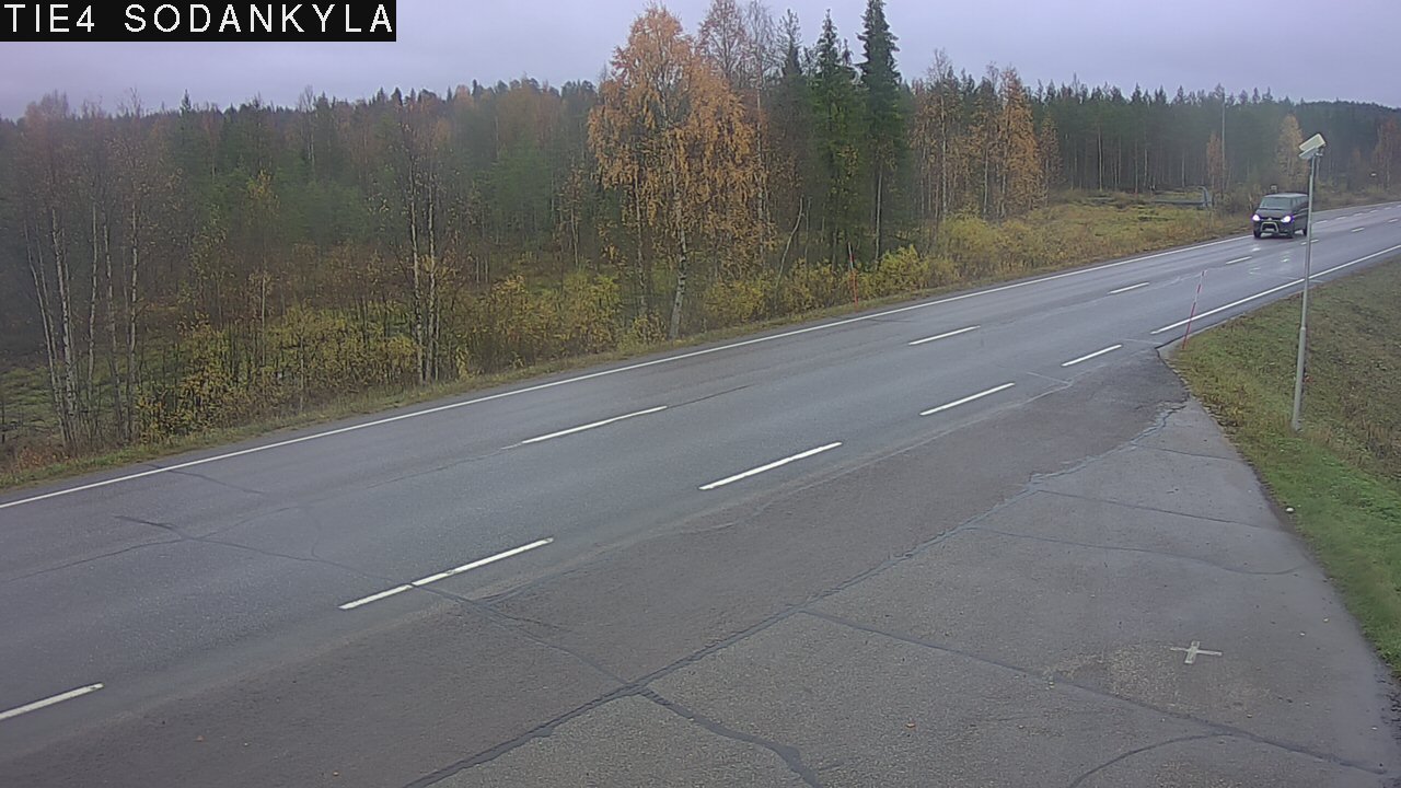 Kelikamerat Kuva Tie 4 Sodankylä, Petäjämaa, Sodankylä, Lappi