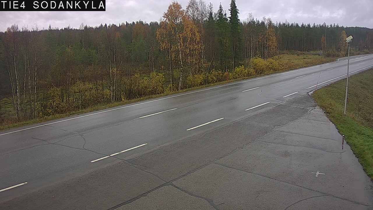 Weather Camera Image Road 5 4 Sodankylä, Petäjämaa, Sodankylä, Lappi