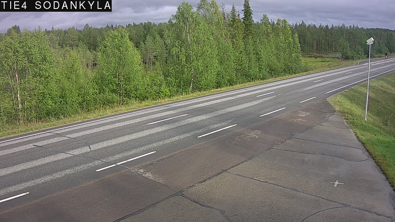 Weather Camera Image Road 5 4 Sodankylä, Petäjämaa, Sodankylä, Lappi