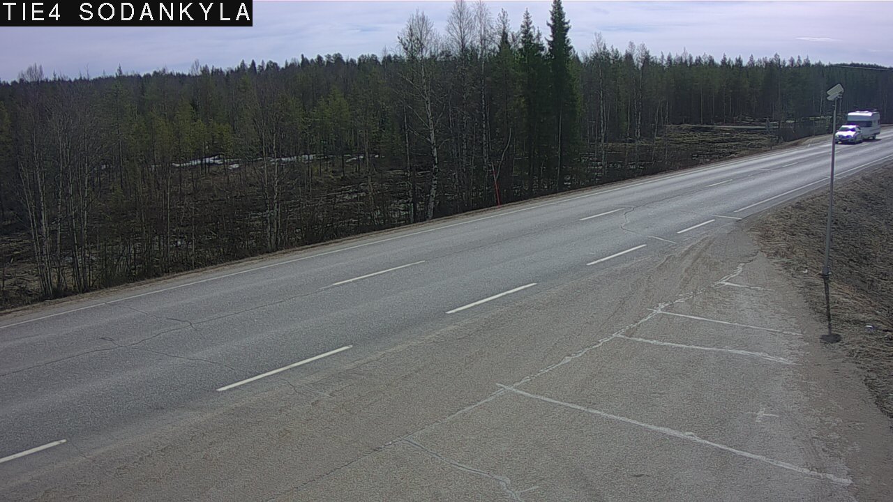 Kelikamerat Kuva Tie 4 Sodankylä, Petäjämaa, Sodankylä, Lappi