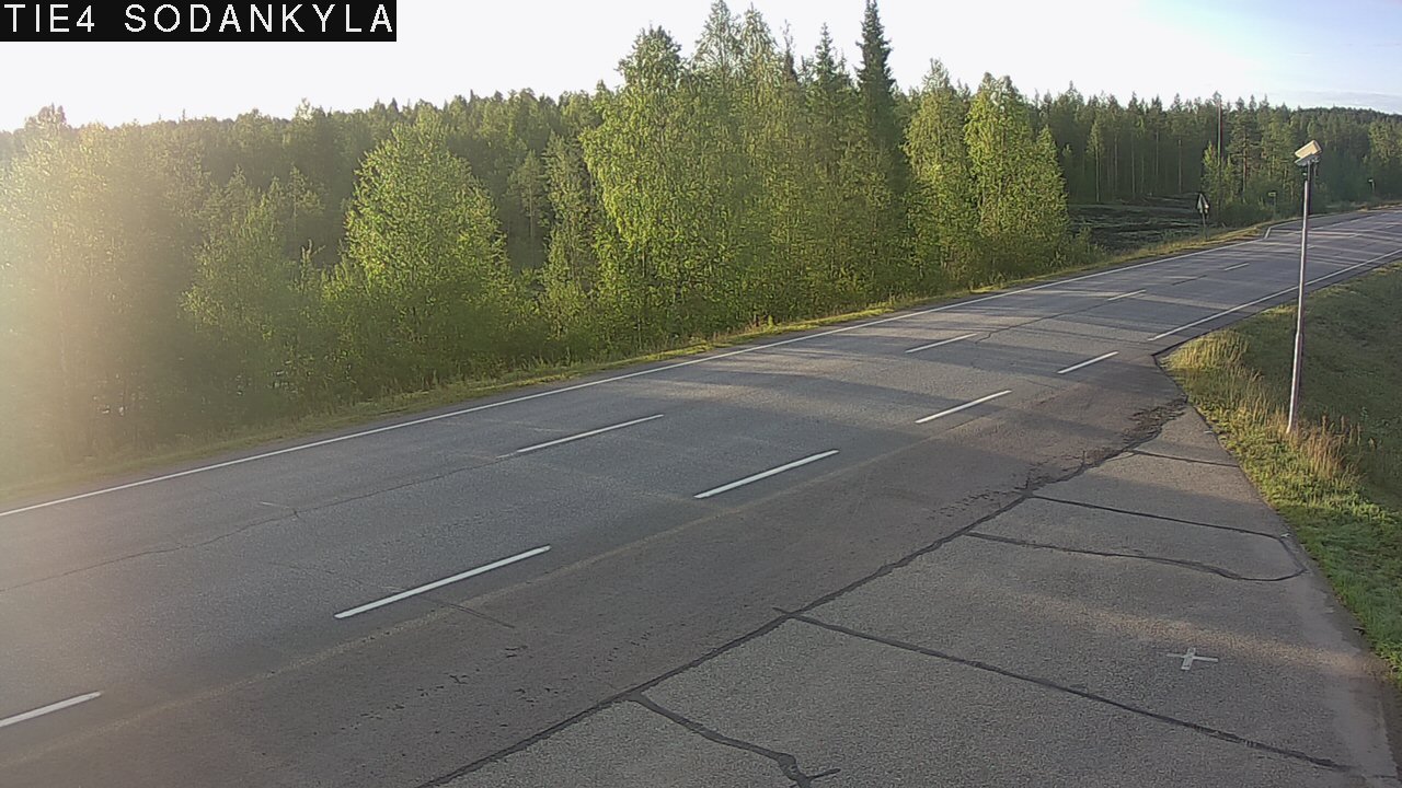 Kelikamerat Kuva Tie 4 Sodankylä, Petäjämaa, Sodankylä, Lappi