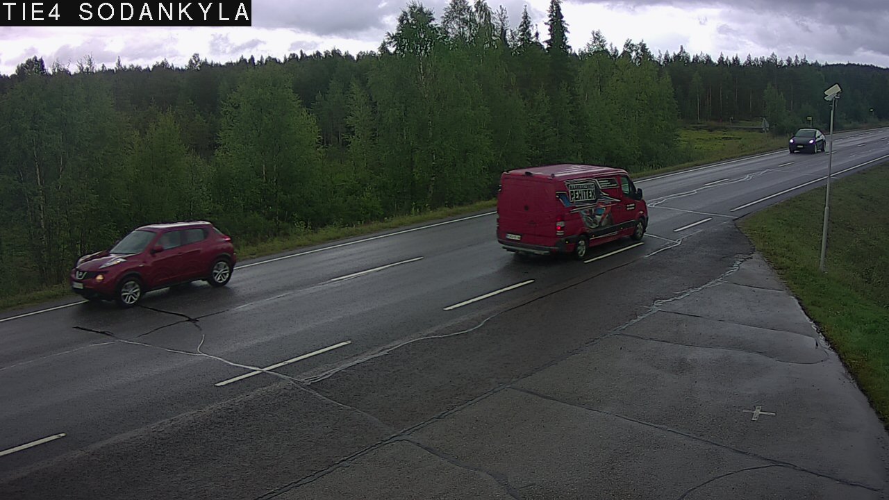 Weather Camera Image Road 5 4 Sodankylä, Petäjämaa, Sodankylä, Lappi