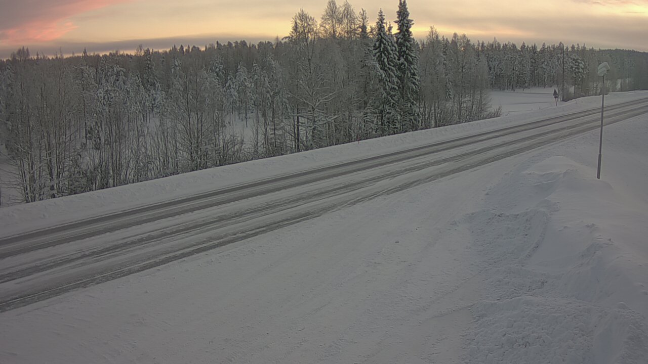 Weather Camera Image Road 5 4 Sodankylä, Petäjämaa, Sodankylä, Lappi