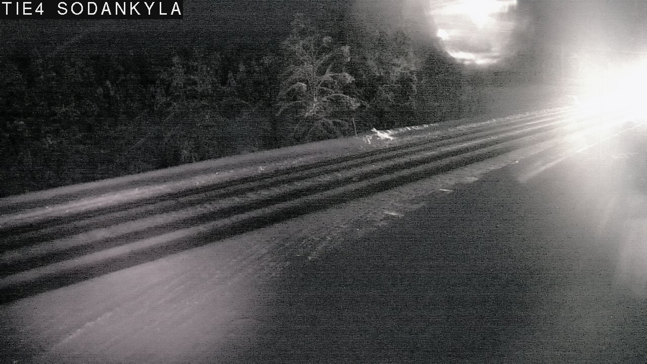 Weather Camera Image Road 5 4 Sodankylä, Petäjämaa, Sodankylä, Lappi