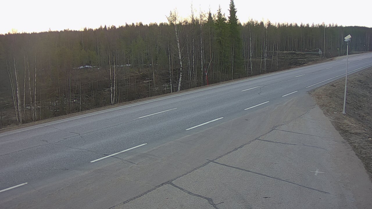 Weather Camera Image Road 5 4 Sodankylä, Petäjämaa, Sodankylä, Lappi