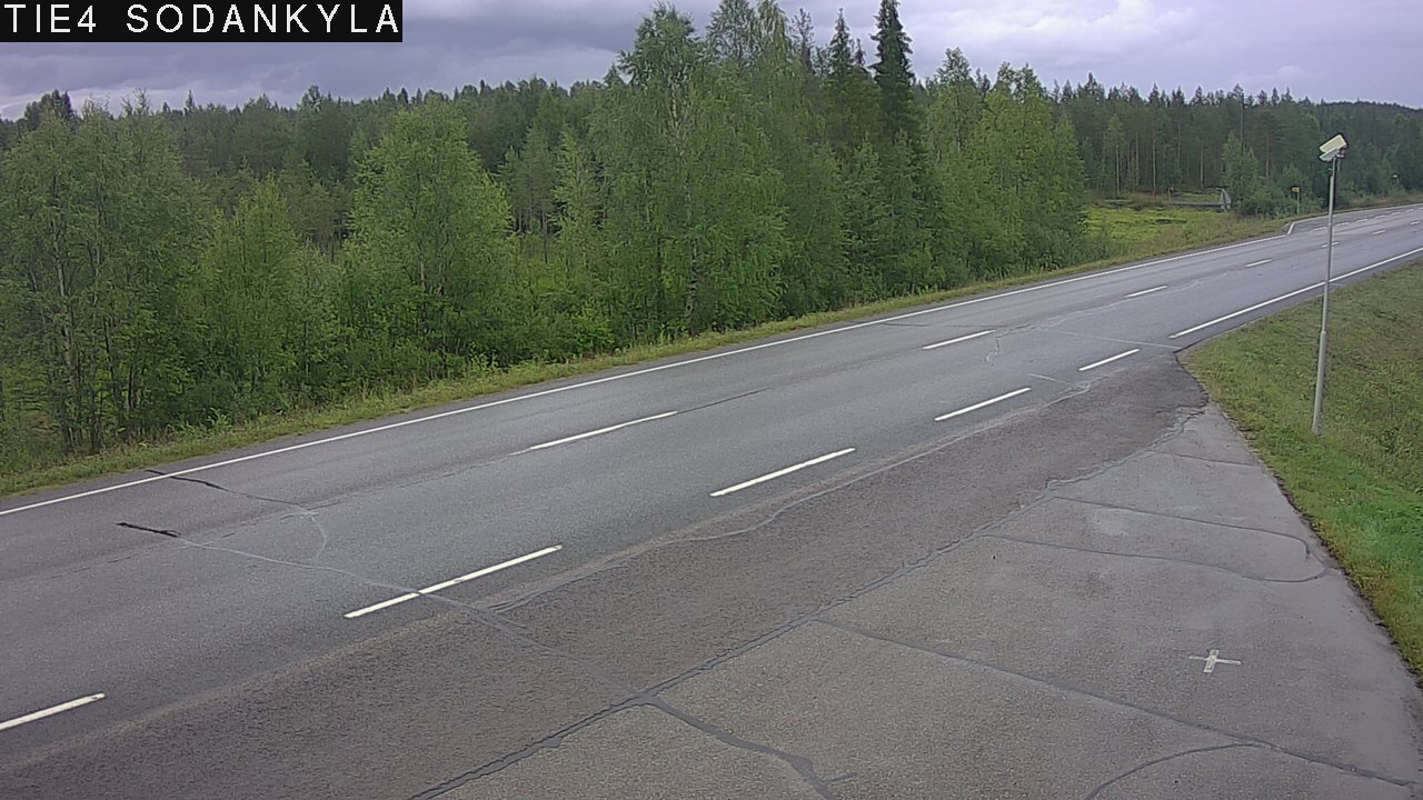 Weather Camera Image Road 5 4 Sodankylä, Petäjämaa, Sodankylä, Lappi