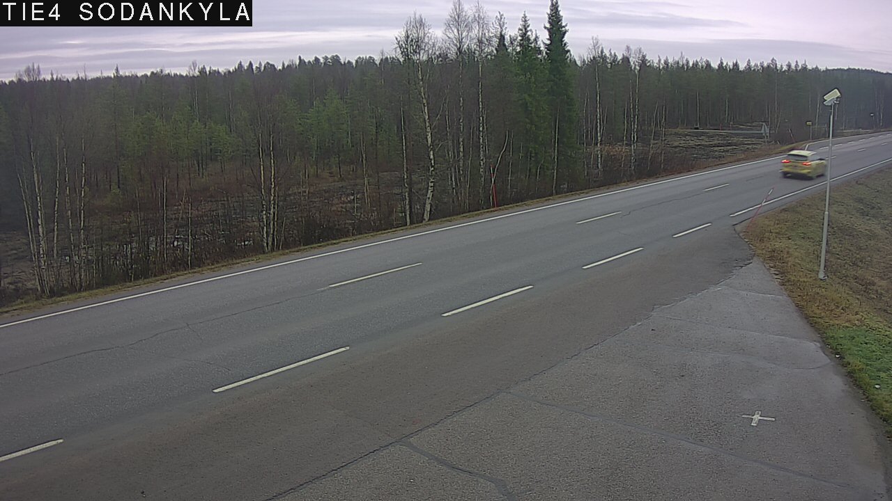 Kelikamerat Kuva Tie 4 Sodankylä, Petäjämaa, Sodankylä, Lappi