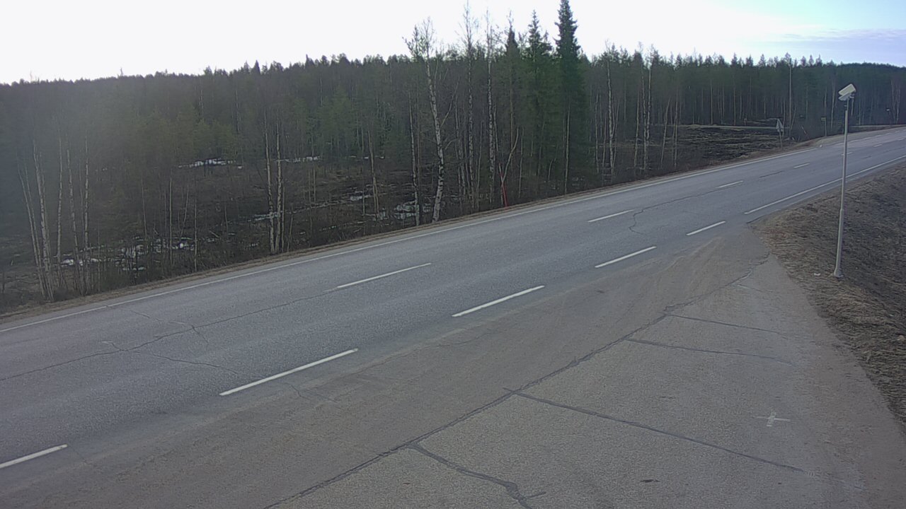 Weather Camera Image Road 5 4 Sodankylä, Petäjämaa, Sodankylä, Lappi