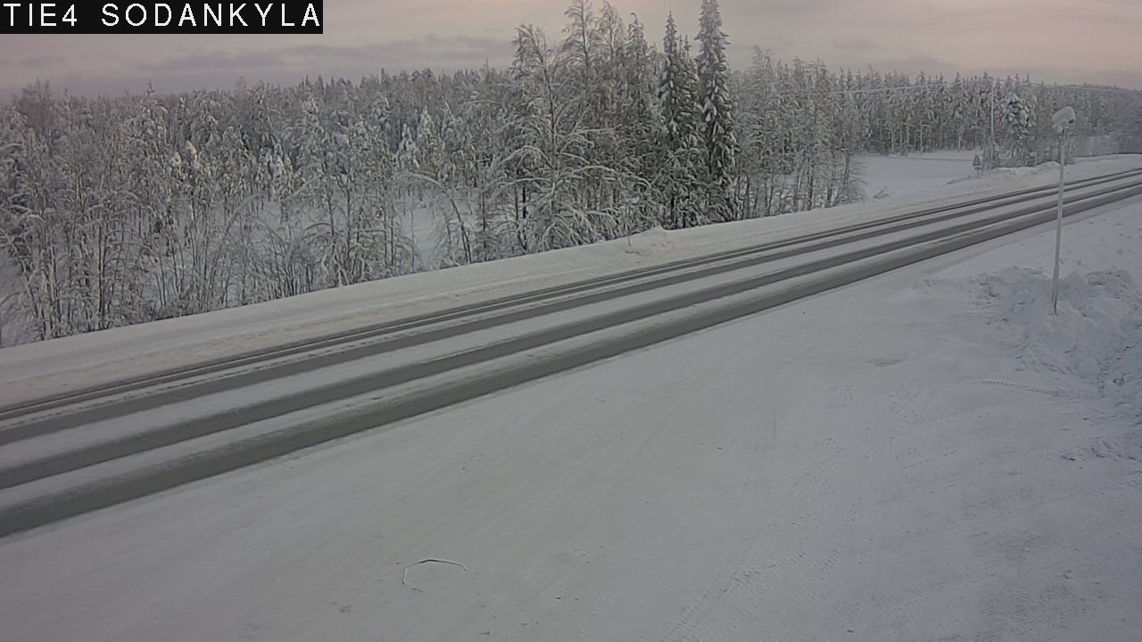 Weather Camera Image Road 5 4 Sodankylä, Petäjämaa, Sodankylä, Lappi