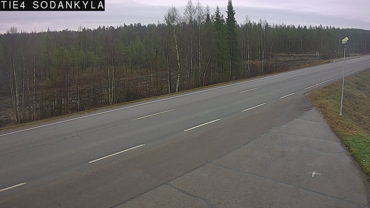 Kelikamerat Kuva Tie 4 Sodankylä, Petäjämaa, Sodankylä, Lappi