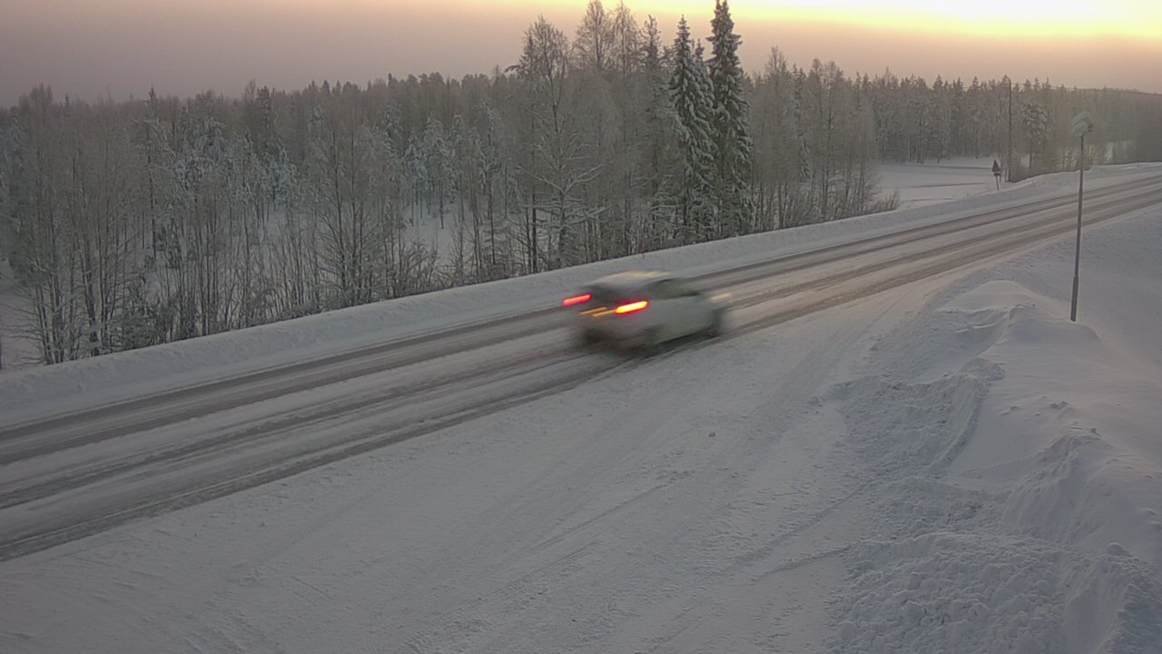 Weather Camera Image Road 5 4 Sodankylä, Petäjämaa, Sodankylä, Lappi