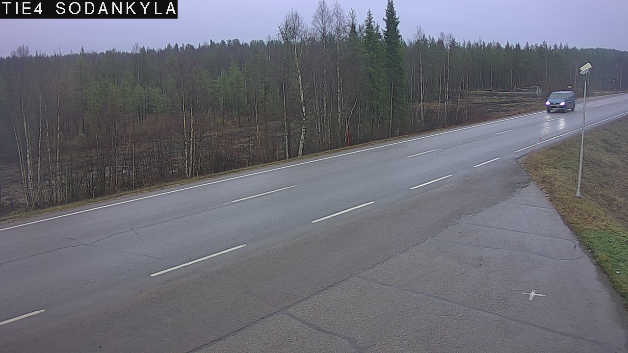 Kelikamerat Kuva Tie 4 Sodankylä, Petäjämaa, Sodankylä, Lappi