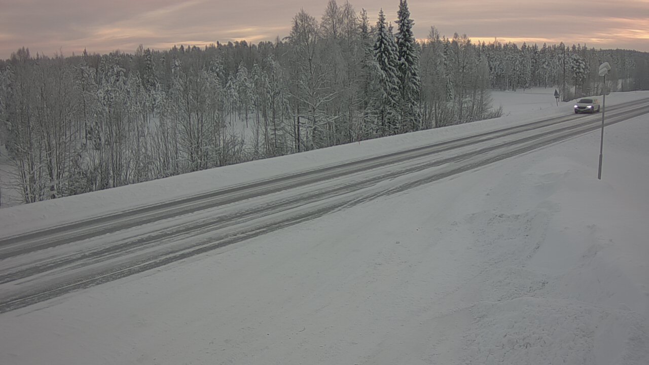 Weather Camera Image Road 5 4 Sodankylä, Petäjämaa, Sodankylä, Lappi