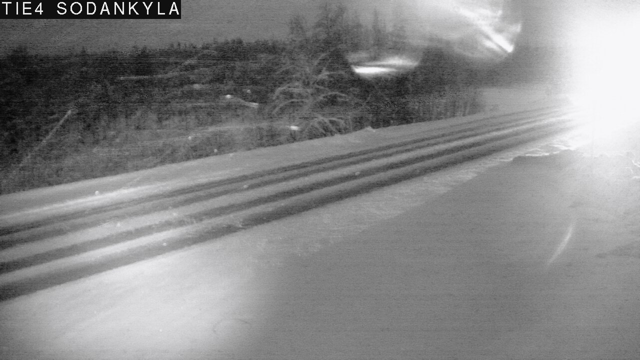 Weather Camera Image Road 5 4 Sodankylä, Petäjämaa, Sodankylä, Lappi