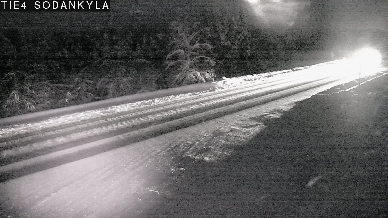 Weather Camera Image Road 5 4 Sodankylä, Petäjämaa, Sodankylä, Lappi